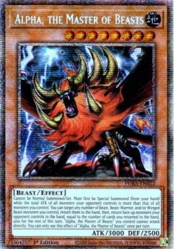 Alpha, the Master of Beasts (V.2 - Starlight Rare) 