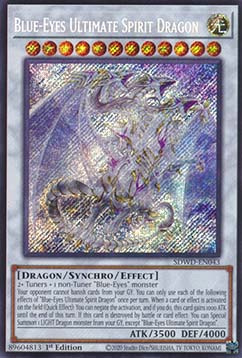 Blue Eyes Ultimate Spirit Dragon (V.2 Secret Rare) 