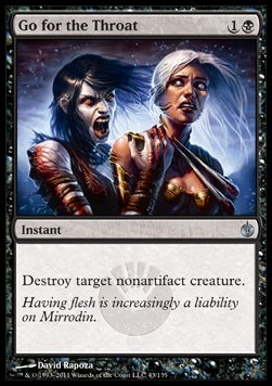 Go for the Throat - Mirrodin Besieged 