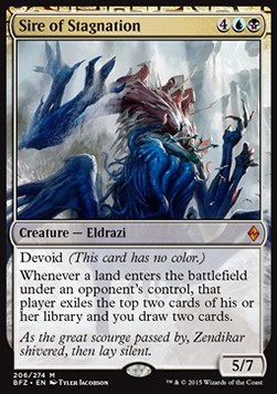 Sire of Stagnation - Battle for Zendikar 