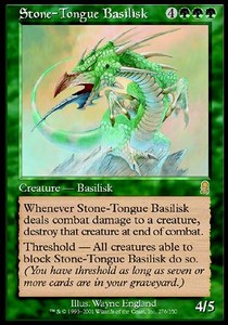 Stone Tongue Basilisk - Odyssey 