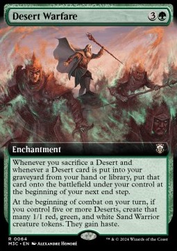 Desert Warfare - Commander Modern Horizons 3 Extras 