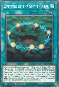 Opening of the Spirit Gates 