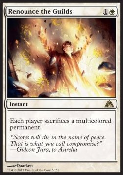 Renounce the Guilds 