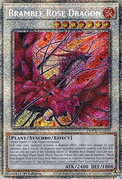 Bramble Rose Dragon (V.2 Starlight Rare) 