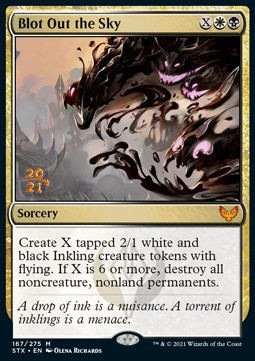 Blot Out the Sky (V.1) - Strixhaven School of Mages Promos 