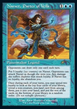 Narset Parter of Veils - Secret Lair Drop Series December Superdrop 2022 