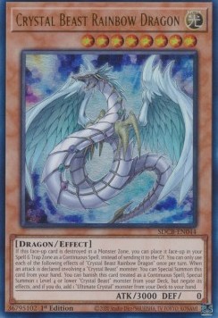 Crystal Beast Rainbow Dragon 