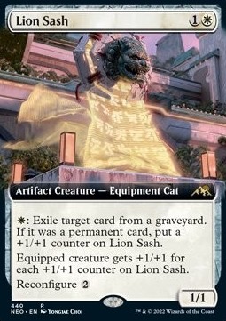 Lion Sash (V.2) - Kamigawa Neon Dynasty Extras 