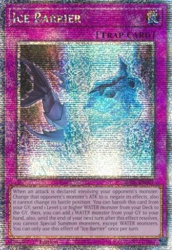 Ice Barrier (V.5 Quarter Century Secret Rare) 