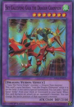 Sky Galloping Gaia the Dragon Champion 