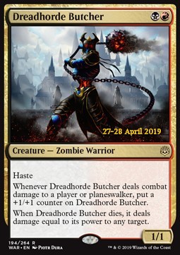 Dreadhorde Butcher - War of the Spark Extras 