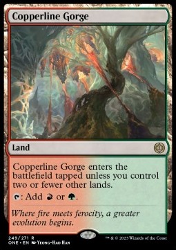 Copperline Gorge - Phyrexia All Will Be One 