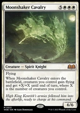 Moonshaker Cavalry - Wilds of Eldraine 