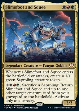 Slimefoot and Squee (V.1) - Commander March of the Machine Extras 