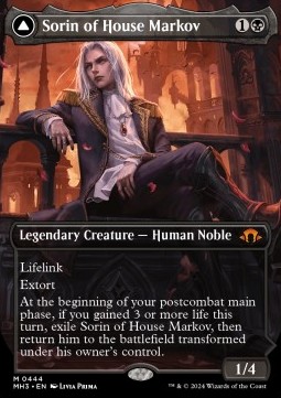 Sorin of House Markov Sorin Ravenous Neonate (V.1) - Modern Horizons 3 Extras 