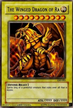 The Winged Dragon of Ra (V.2 - Ultra Rare) 