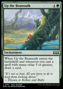 Up the Beanstalk - Wilds of Eldraine 