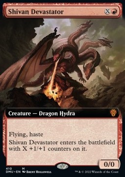 Shivan Devastator - Dominaria United Extras 