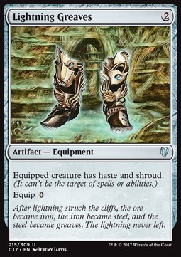 Lightning Greaves - Commander 2017 
