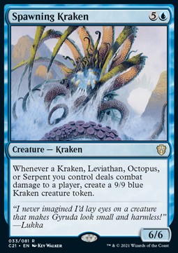 Spawning Kraken - Commander Strixhaven 