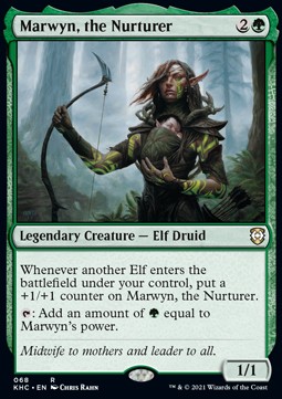 Marwyn the Nurturer - Commander Kaldheim 