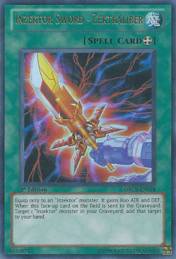 Inzektor Sword - Zektkaliber (V.1 - Ultra Rare) 