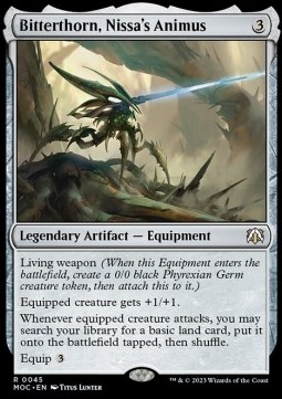 Bitterthorn Nissas Animus - Commander March of the Machine 