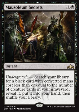 Mausoleum Secrets - Guilds of Ravnica 