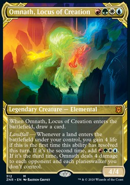Omnath Locus of Creation - Zendikar Rising Extras 
