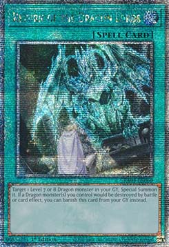 Return of the Dragon Lords (V.5 Quarter Century Secret Rare) 