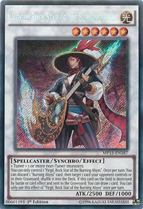 Virgil, Rock Star of the Burning Abyss 
