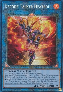 Decode Talker Heatsoul (V.6 Collectors Rare) 