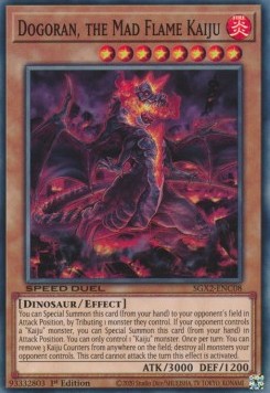 Dogoran, the Mad Flame Kaiju (V.1 - Common) 