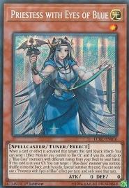 Priestess with Eyes of Blue 