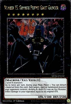 Number 15 Gimmick Puppet Giant Grinder 