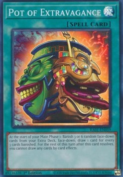 Pot of Extravagance (V.1 Super Rare)