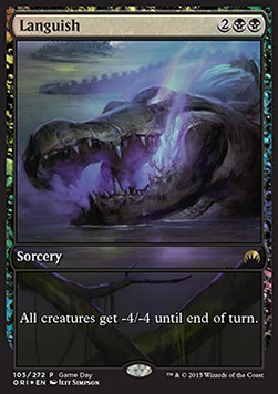 Languish - Game Day Set Promos 