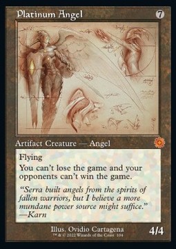 Platinum Angel (V.2) - Retro Frame Artifacts 