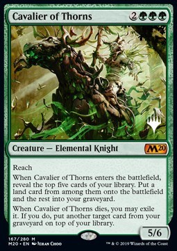Cavalier of Thorns (V.1) - Core 2020 Extras 