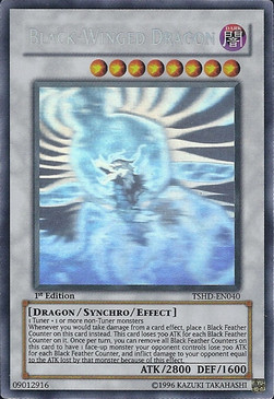 Black-Winged Dragon (V.6 - Ghost Rare) 
