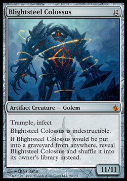 Blightsteel Colossus - Mirrodin Besieged 