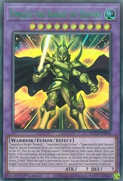 Timaeus the Knight of Destiny (V.3 - Ultra Rare) 