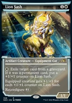 Lion Sash (V.1) - Kamigawa Neon Dynasty Extras 