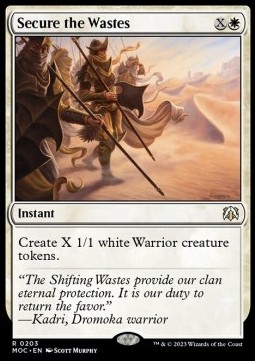 Secure the Wastes - Commander March of the Machine 