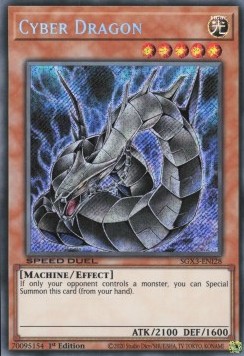 Cyber Dragon (V.2 - Secret Rare) 