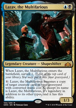 Lazav the Multifarious - Guilds of Ravnica 