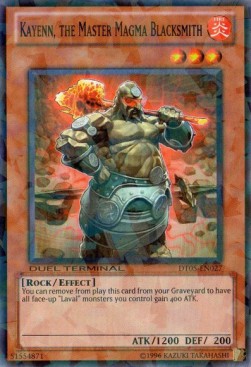 Kayenn, the Master Magma Blacksmith 