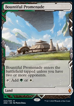Bountiful Promenade - Zendikar Rising Expeditions 