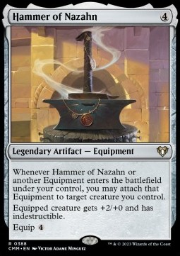 Hammer of Nazahn - Commander Masters 